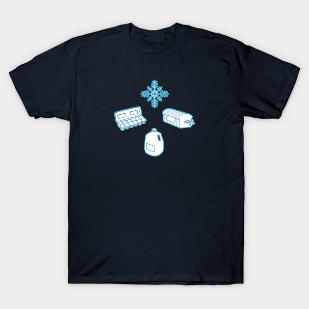 Winter Storm Necessities T-Shirt by andyjhunter